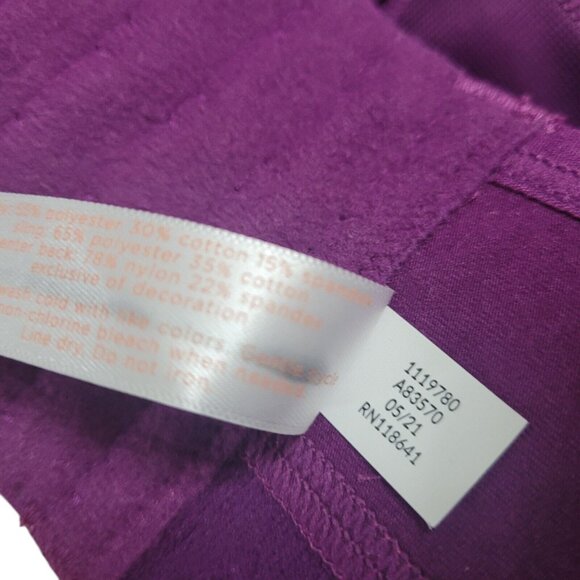 Cacique 46C Cotton Unlined Full Coverage No-Wire Bra Lace Trim Lane Bryant NEW - Picture 15 of 15